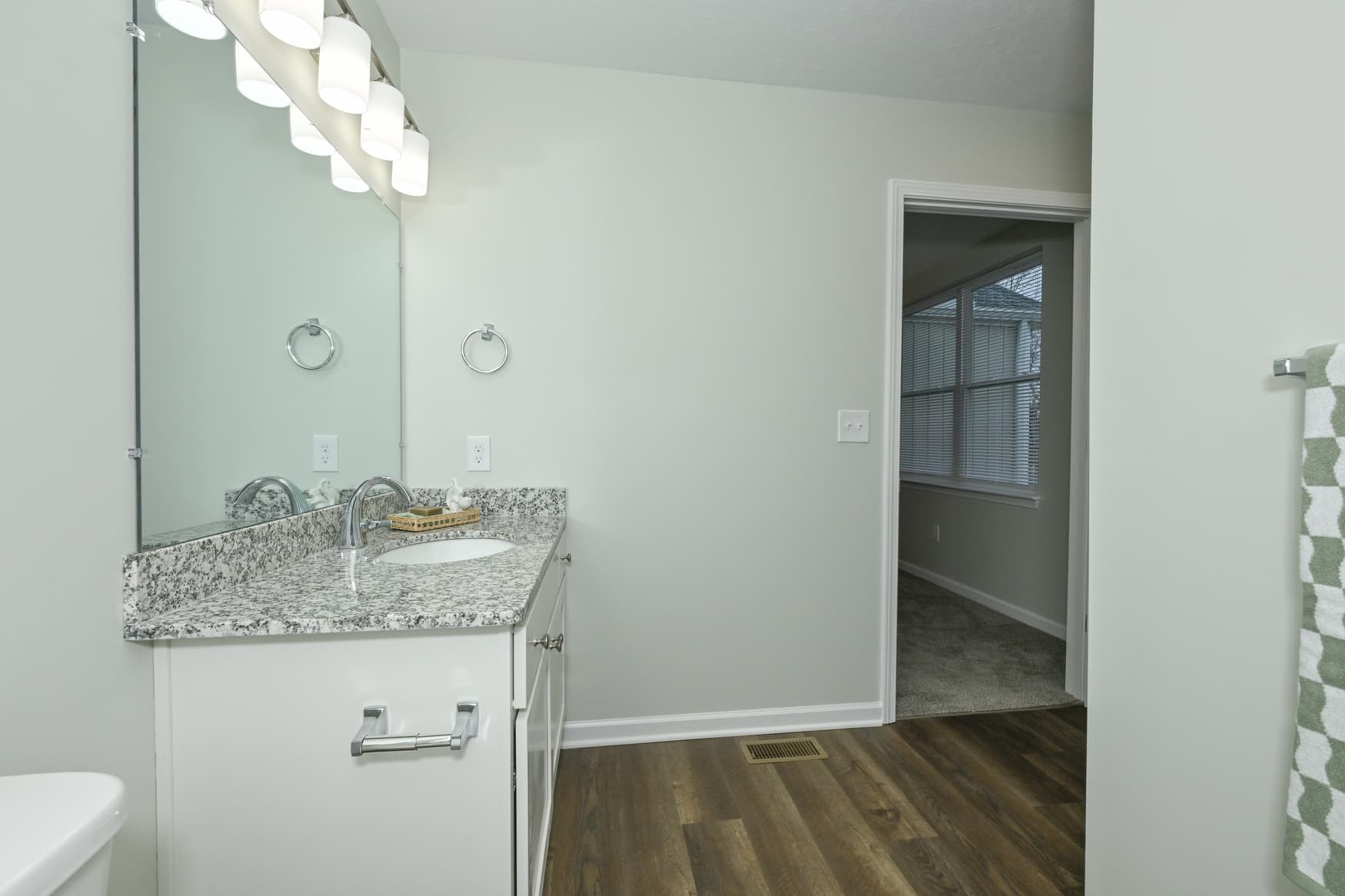 2BR Townhome second bathroom vanity photo
