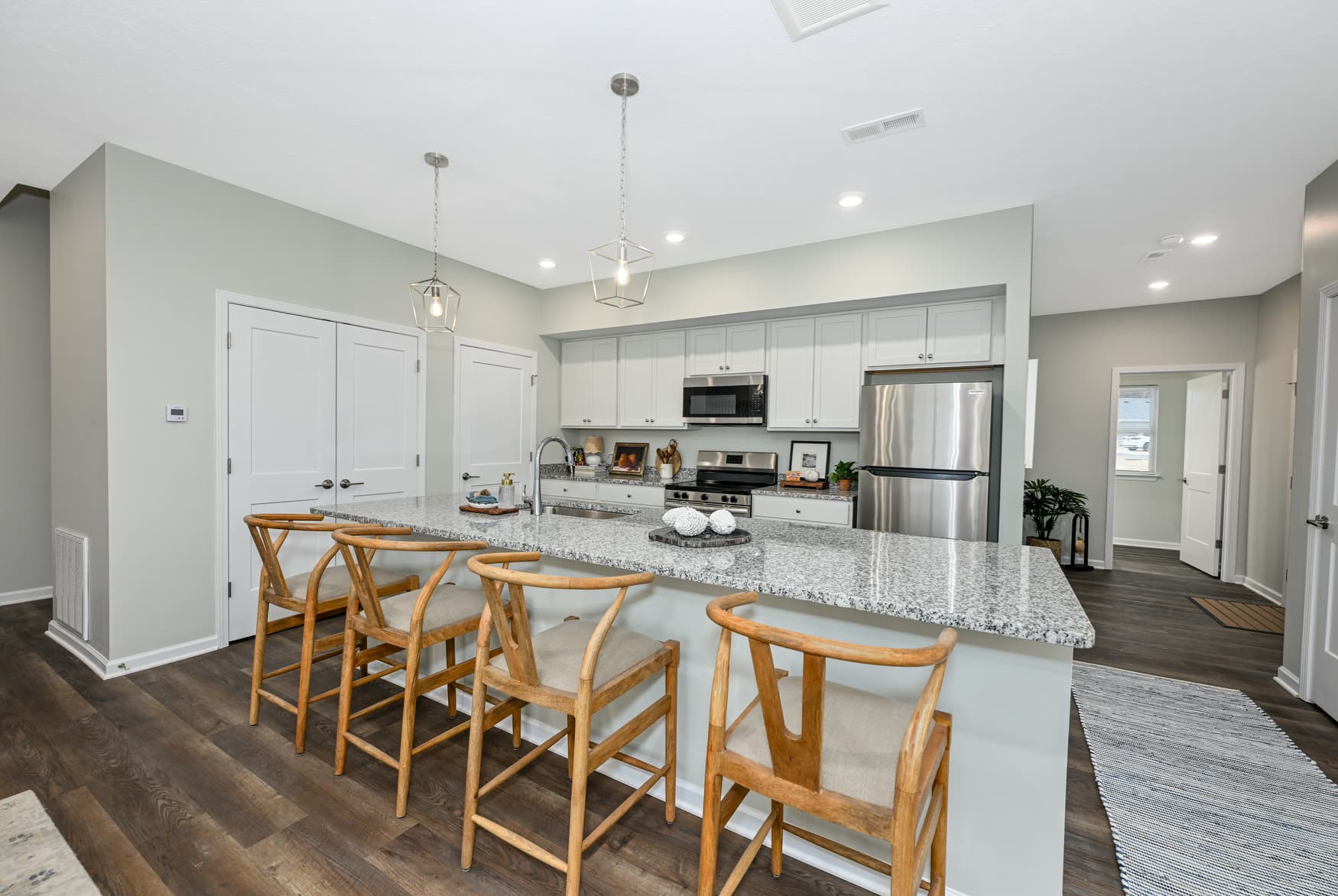 3BR Townhome kitchen and dining area photo