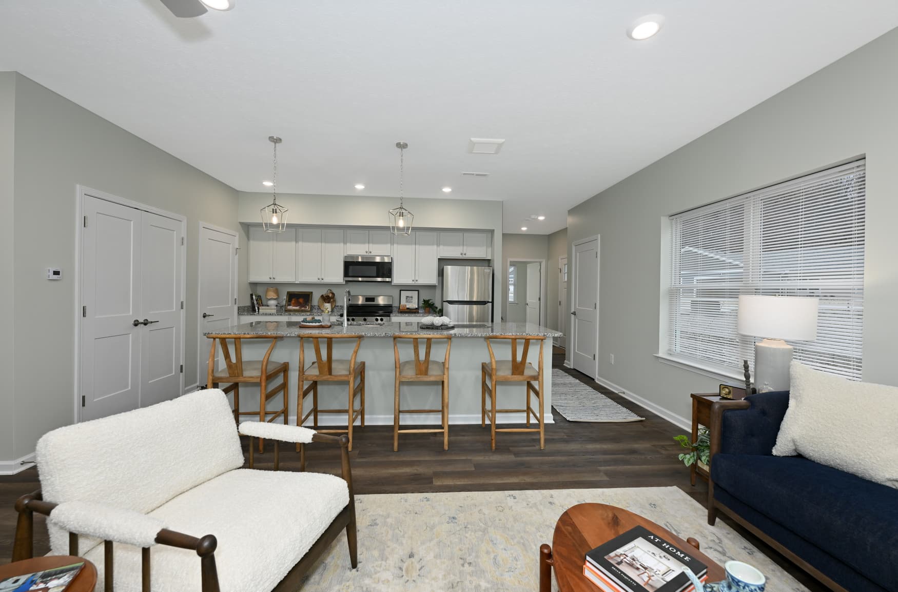 3BR Townhome kitchen island photo