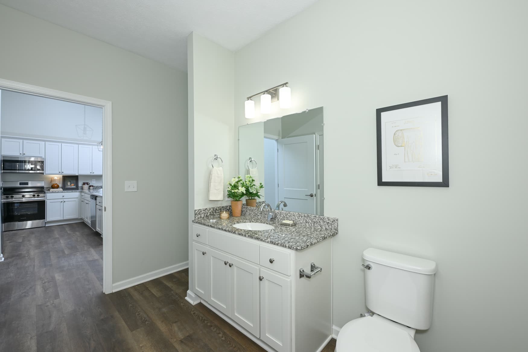 2BR Ranch primary bathroom photo