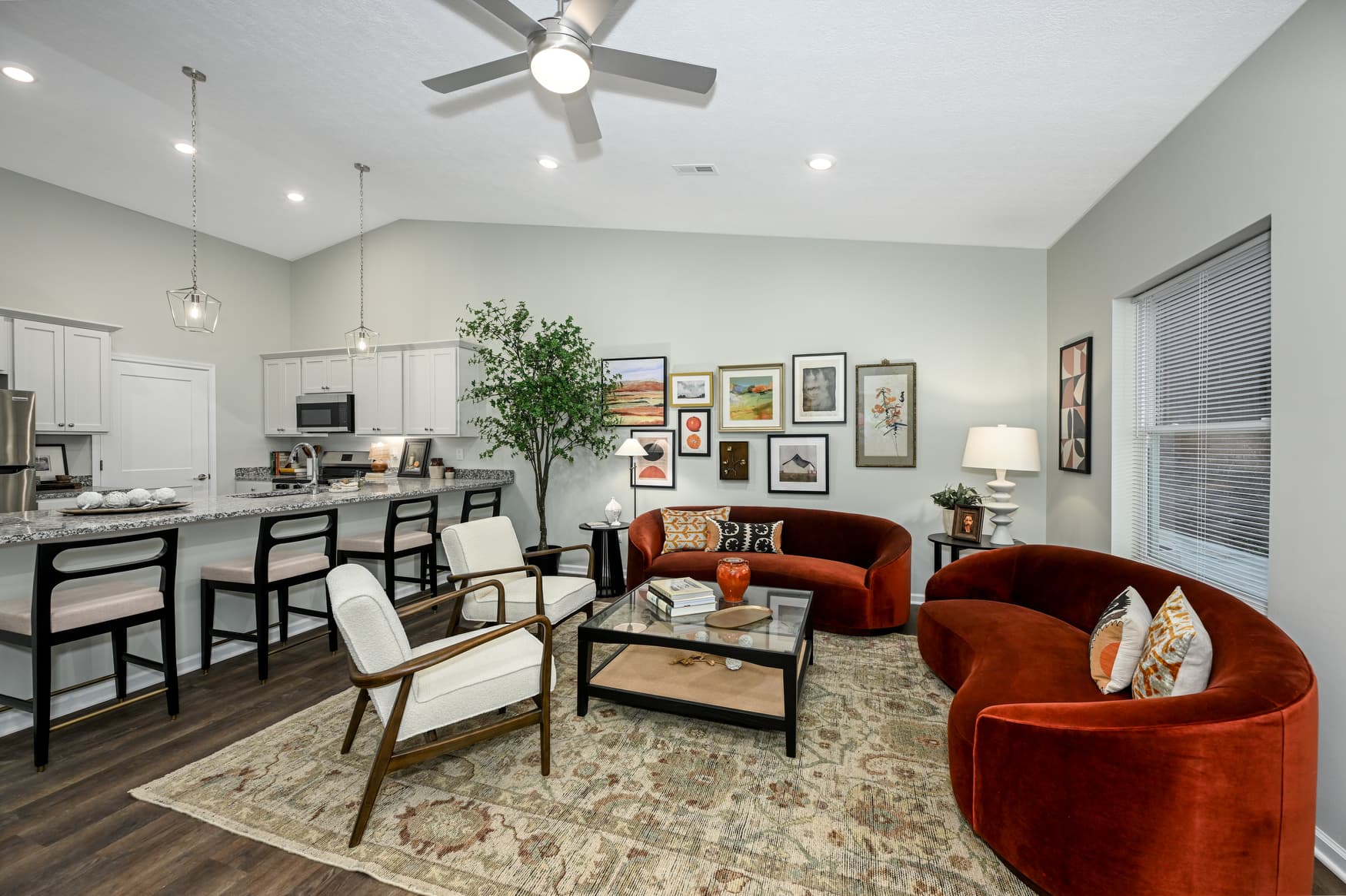 2BR Ranch great room photo