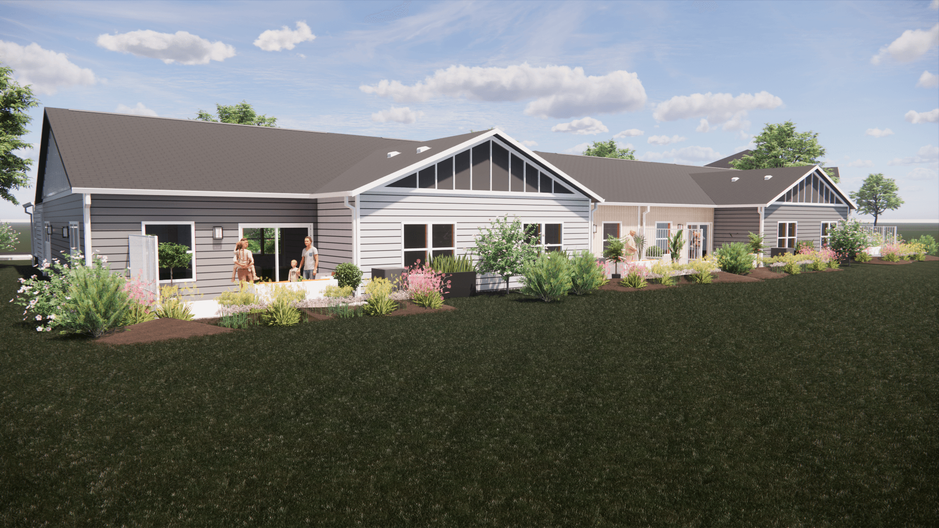 2BR Ranch Rendering - RANCH VIEW 6