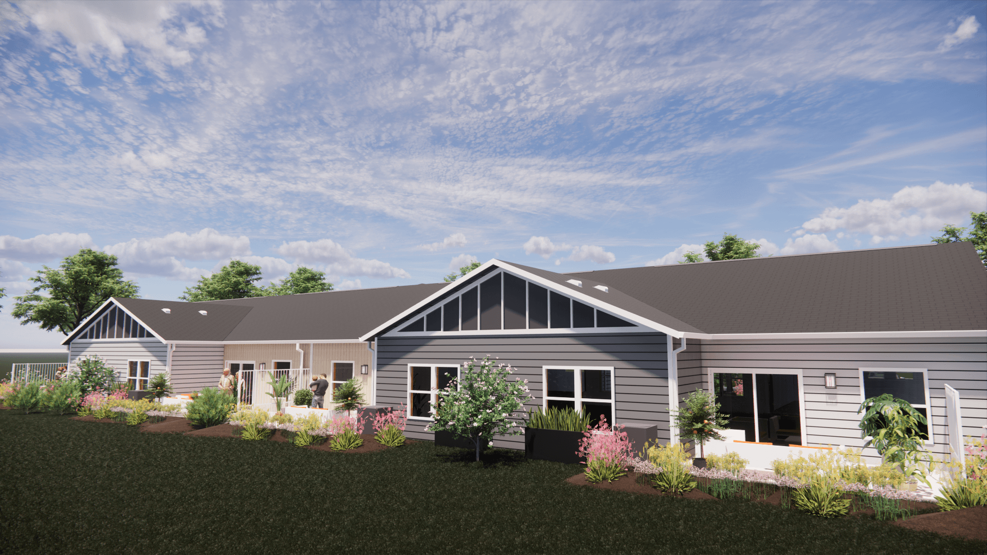 2BR Ranch Rendering - RANCH VIEW 5